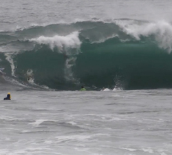 Annaelle bodyboarding