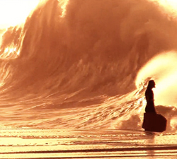 Bodyboarding backwash