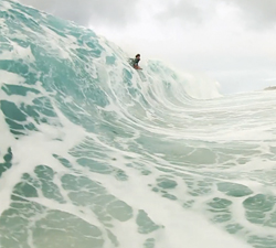 Lachlan Cramsie bodyboarding