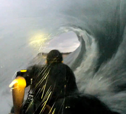 night bodyboarding