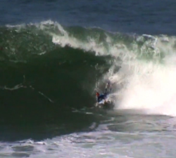 bodyboarding cave