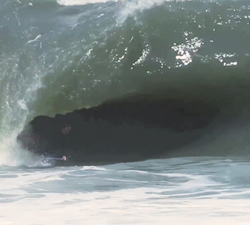 bodyboarding the rock brazil