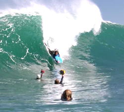 bodyboarding the box