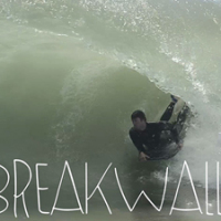 bodyboarding breakwall
