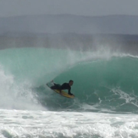 bodyboarding black rock