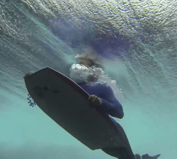 underwater action photography