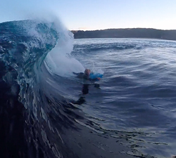 bodyboarding slab