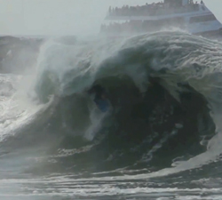 bodyboard wipeout